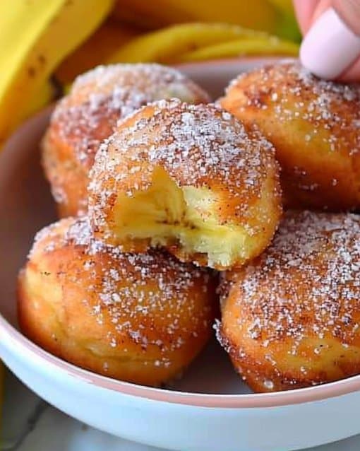 2-Ingredient Banana Donut Holes