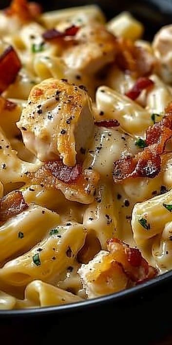 Chicken Bacon Ranch Pasta
