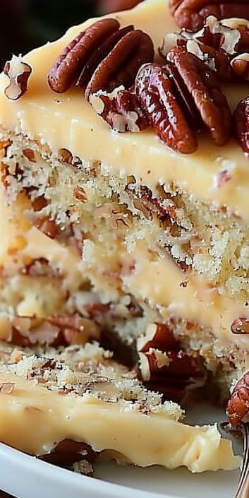 Butter Pecan Bliss Cake