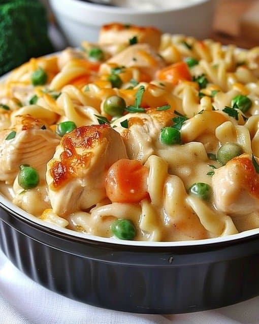 Classic Chicken Pot Pie Pasta