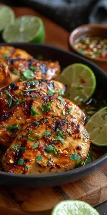 Delicious lime chicken dish at the Lime Chicken Festival