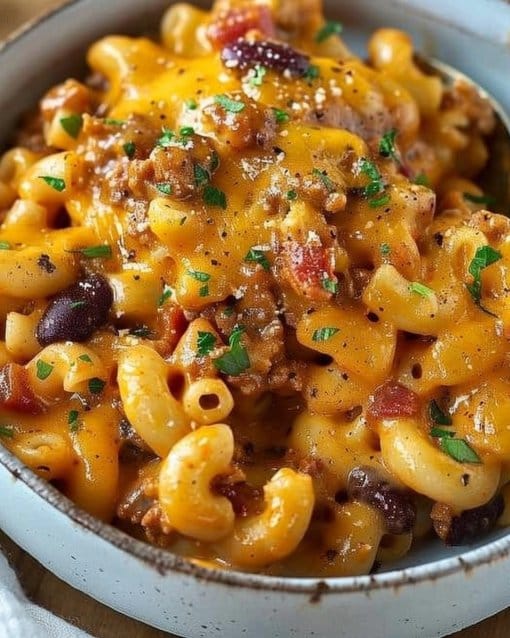Chili Mac and Cheese