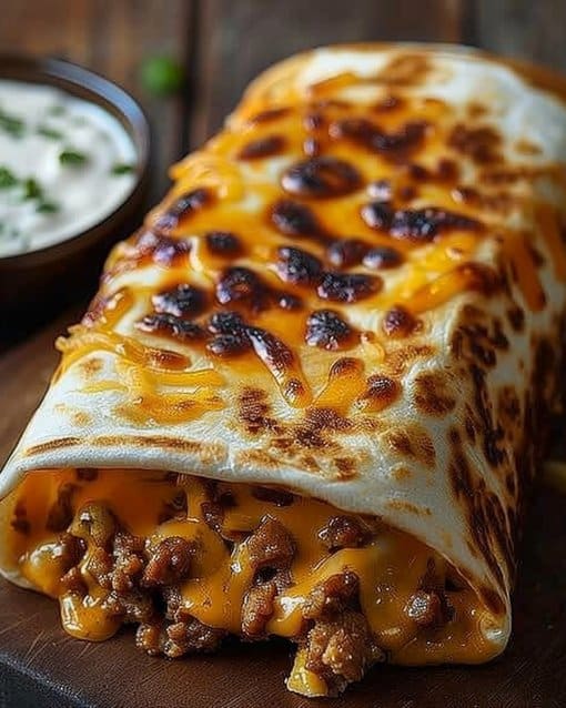 Grilled Cheese Burrito