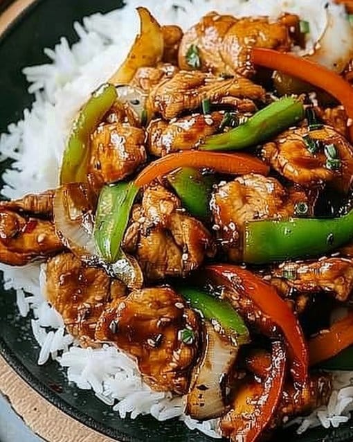 Black Pepper Chicken