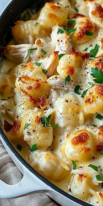 Creamy Crack Chicken Gnocchi