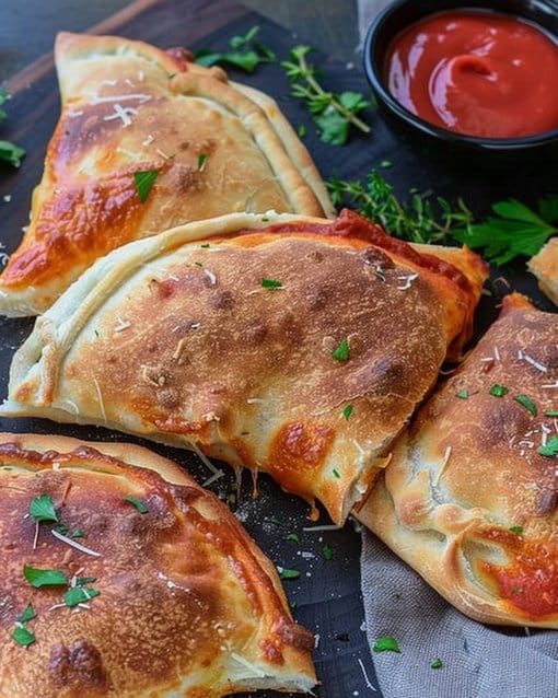 Air Fryer Calzones