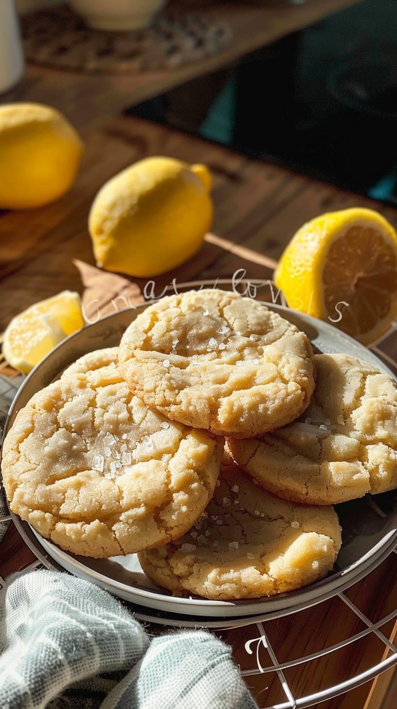 Soft & Chewy Lemon Cookies