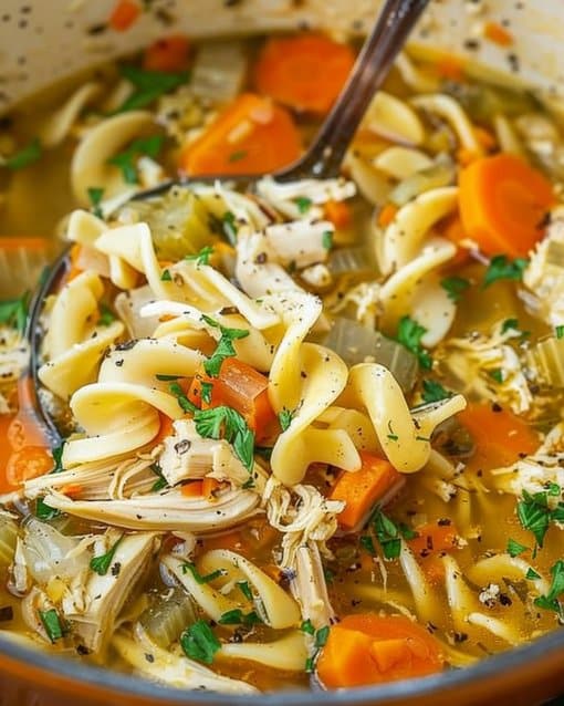Homestyle Chicken Noodle Soup | A Classic Recipe Packed With Flavor!