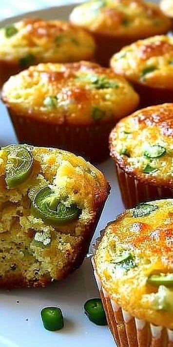 Cheddar Jalapeño Muffins: A Savory Delight to Savor