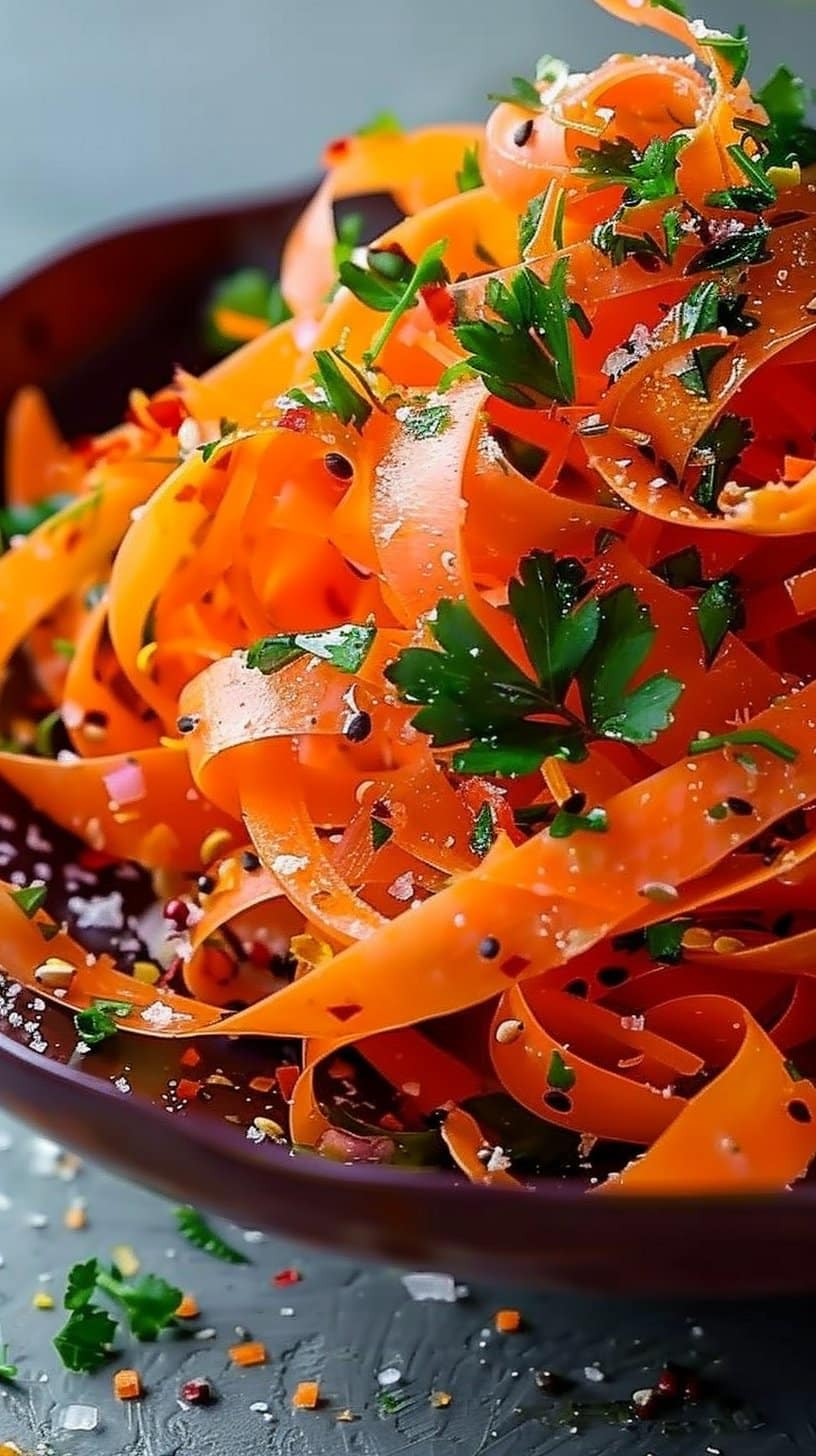 Carrot Ginger Ribbon Salad: 5 Steps to Zesty Delight