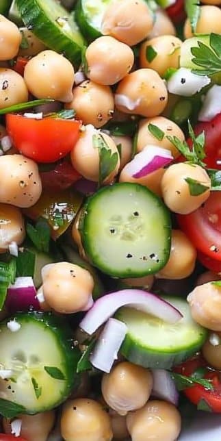 Chickpea & Cucumber Mediterranean Salad: 5 Refreshing Twists