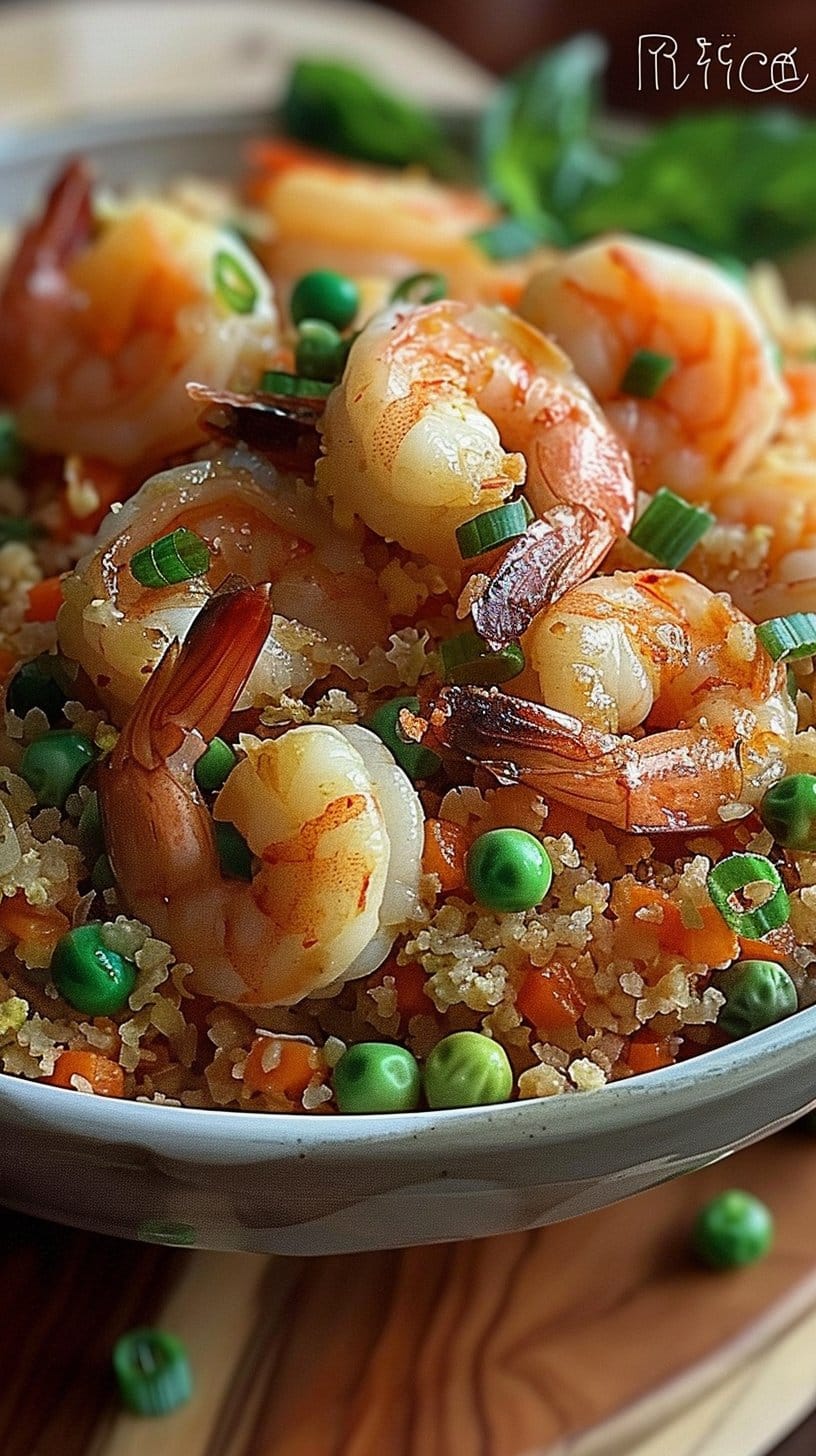 Cauliflower Fried “Rice” with Shrimp: 7 Flavorful Secrets