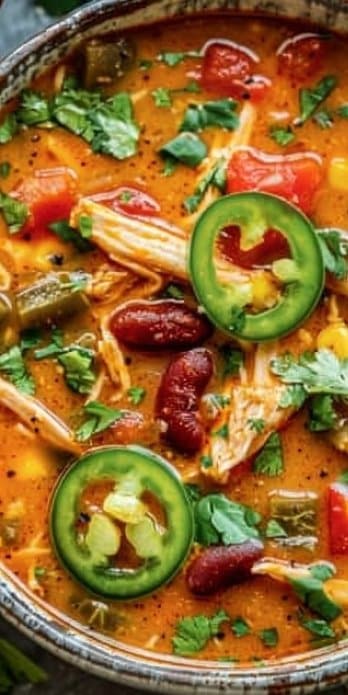 Low-Carb Chicken Tortilla Soup