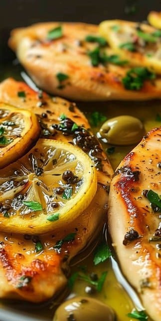 Italian Lemon Chicken Piccata (Light) to Enchant Your Tastebuds