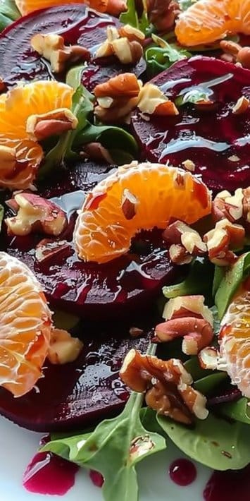 Roasted Beet Orange Walnut Salad: 7 Fresh & Vibrant Flavors