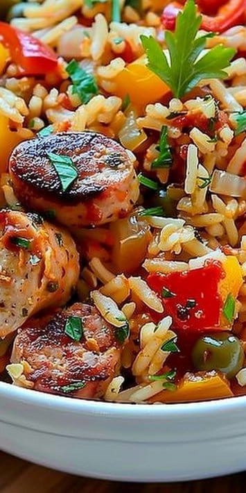 Cajun Rice with Chicken Sausage: 7 Bold Flavors Await