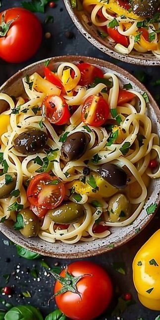 Mediterranean Olive Veggie Pasta: 7 Flavorful Secrets
