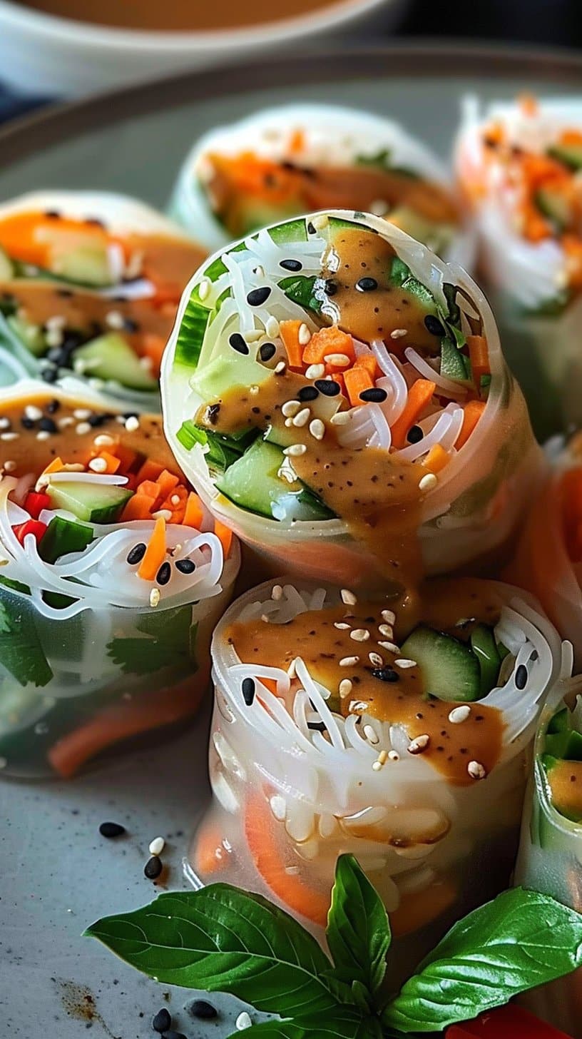 Veggie Spring Rolls with Peanut Sauce: 5 Tasty Secrets