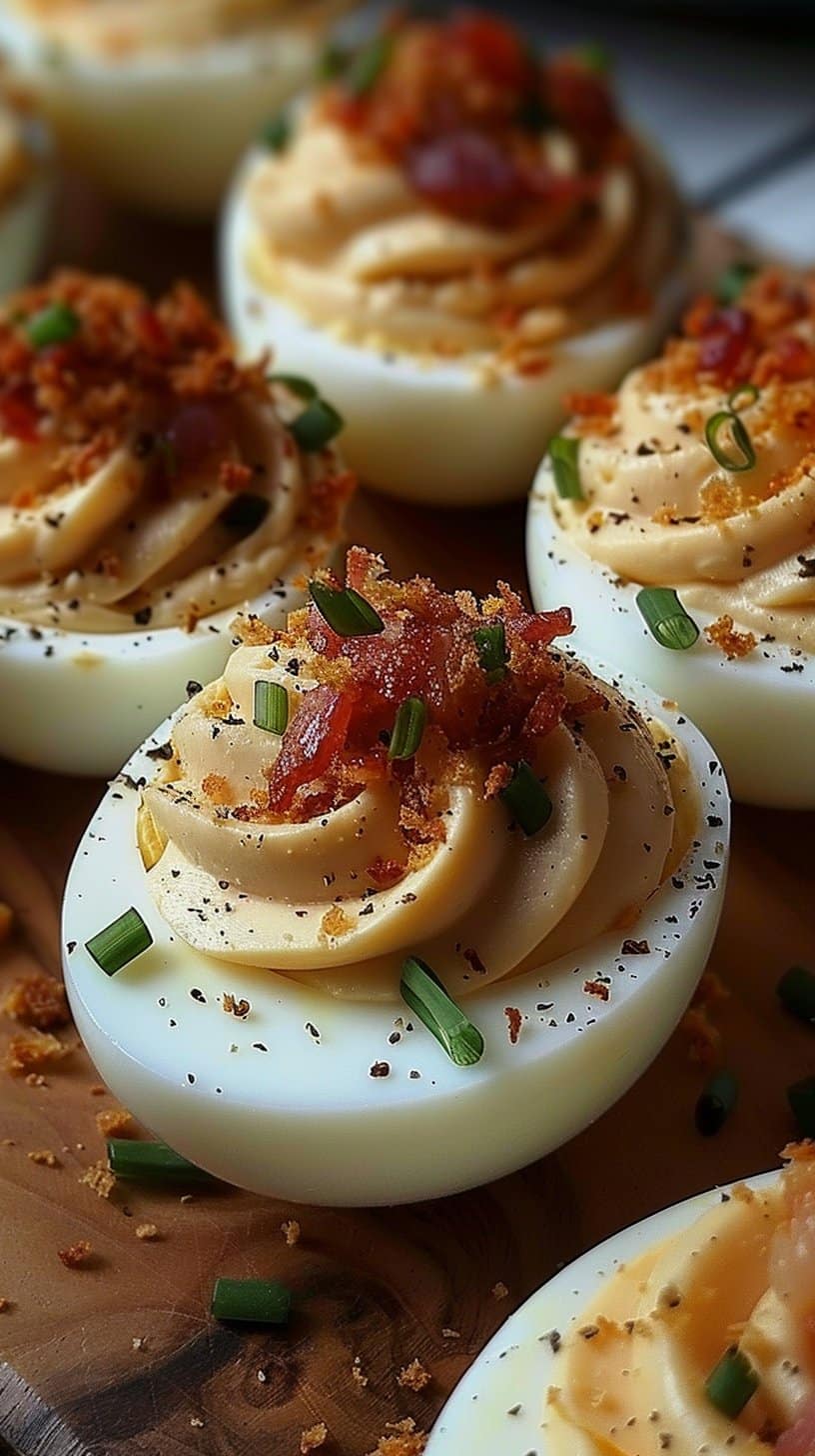 Deviled Eggs with Crispy Bacon: 7 Irresistible Delights