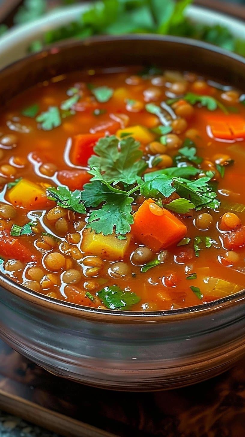 Spicy Moroccan Lentil Soup: 5 Steps to Cozy Comfort