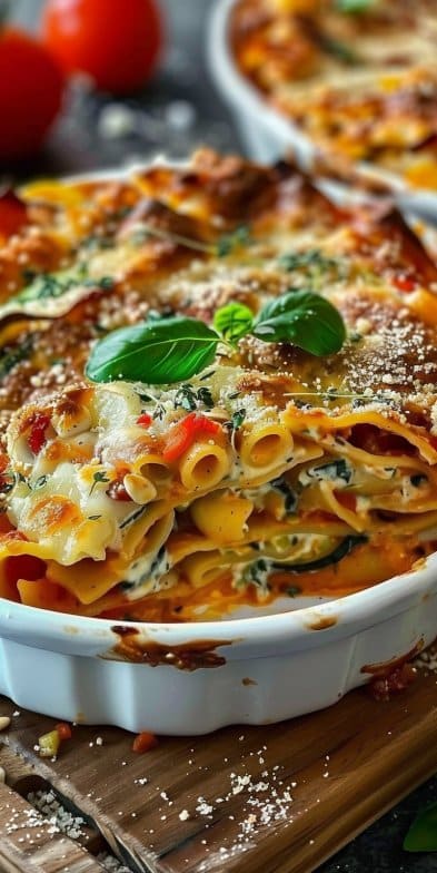 Veggie Pasta Bake: 7 Comforting Layers to Savor