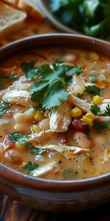 White Chicken Chili with Cream Cheese: 5 Cozy Comforts