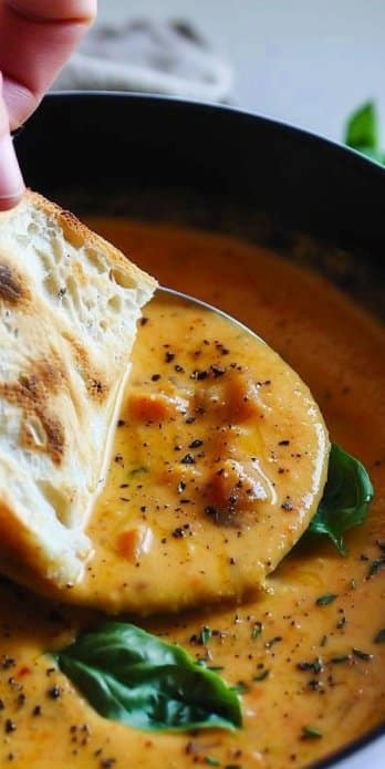 Creamy Roasted Veggie Soup