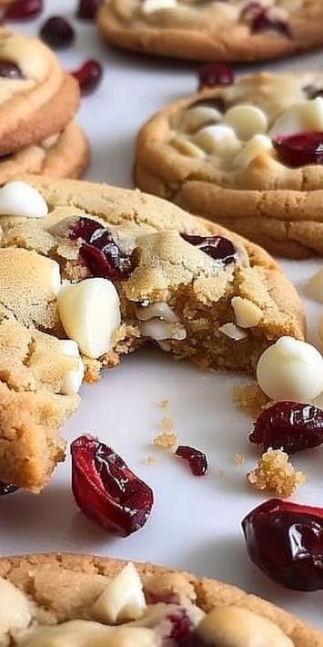 White chocolate cranberry cookies: 7 Irresistible Delights