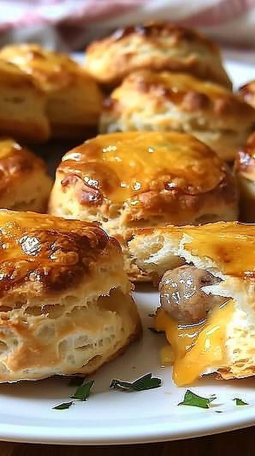 Mini Sausage Cheese Biscuits: 7 Steps to Blissful Bites