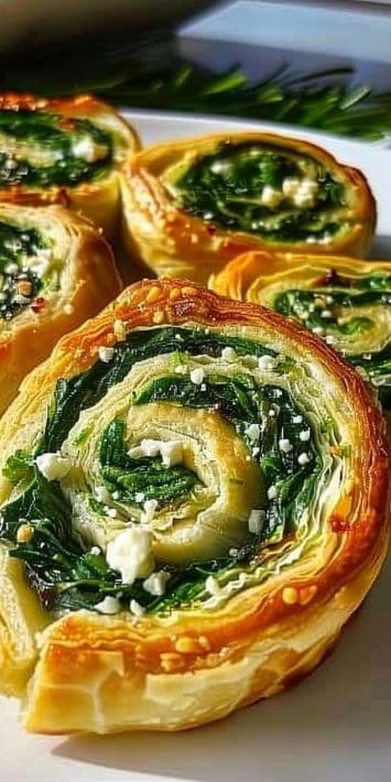 Spinach & Feta Christmas Pinwheels: 5 Festive Bites to Savor