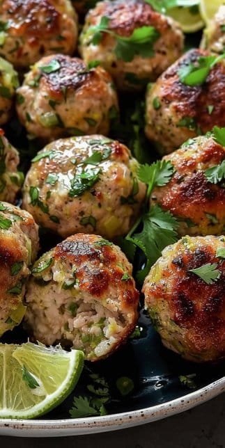 Cilantro Lime Turkey Meatballs for a Flavorful Feast