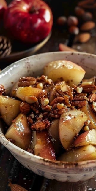 Warm Spiced Apple & Nuts Bowl: 5 Steps to Comfort