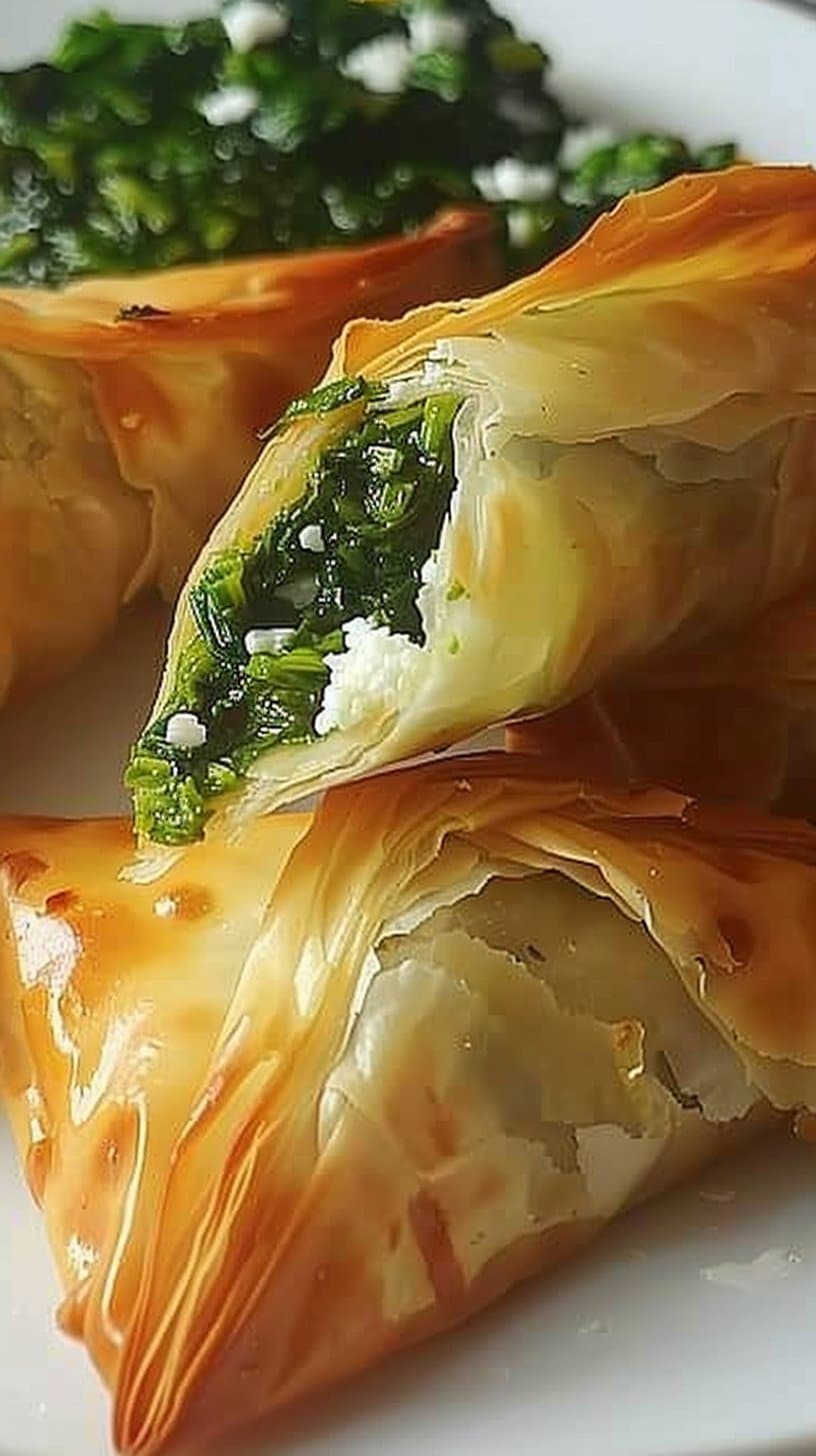 Spinach & Feta Phyllo Triangles: 7 Irresistible Bites