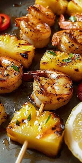 Grilled Shrimp & Pineapple Skewers: 5 Flavorful Tips to Savor