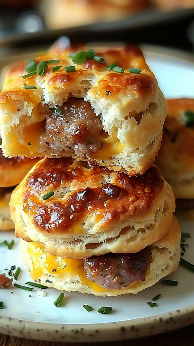 Mini Sausage Cheese Biscuits: 7 Steps to Blissful Bites