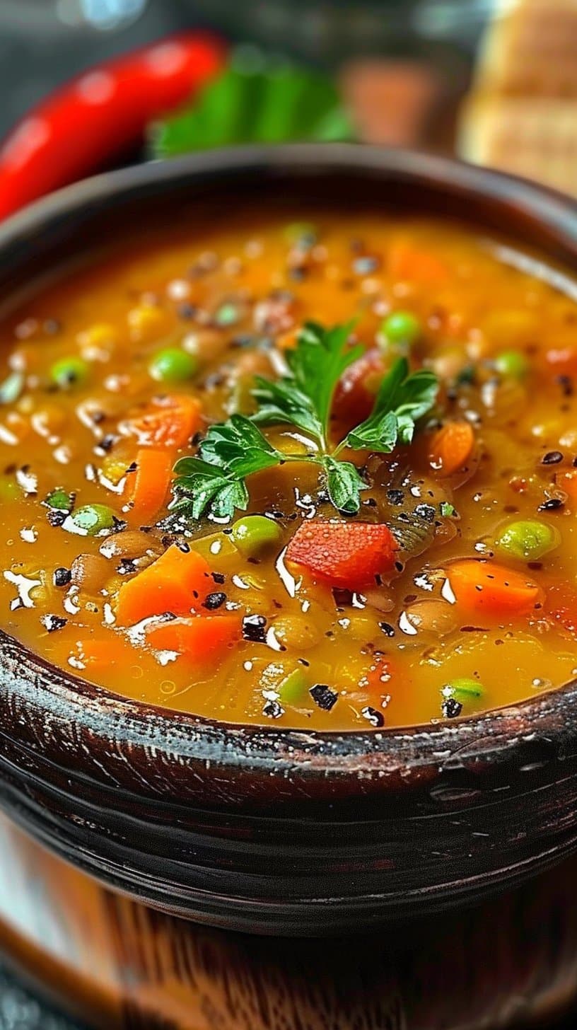Ethiopian Red Lentil Soup: 7 Comforting Ingredients Bliss