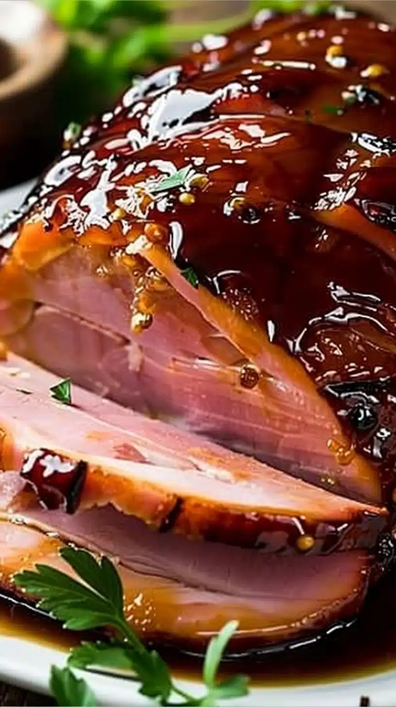 Perfectly glazed ham recipe for a juicy and flavorful feast.
