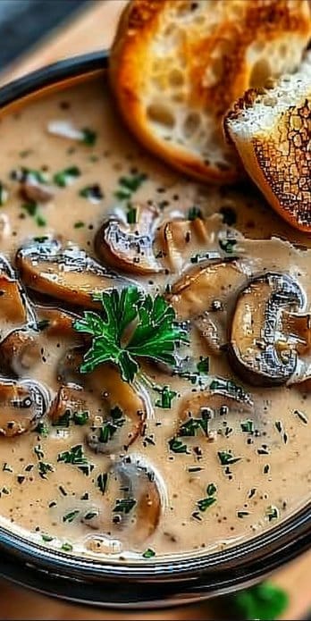Creamy Mushroom Soup Recipe - Perfect Comfort Food