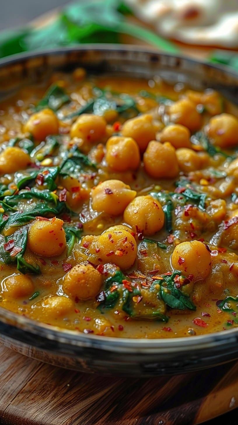 Chickpea & Spinach Curry: 5 Steps to Soul-Warming Delight