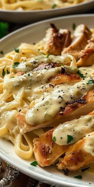 Healthy Chicken Alfredo (Cauliflower Sauce) You’ll Love