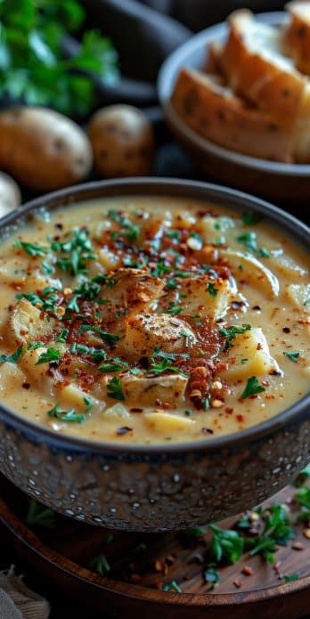 Creamy Cajun Potato Soup