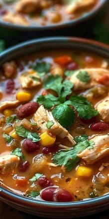Healthy White Chicken Chili (Greek yogurt) for Cozy Nights