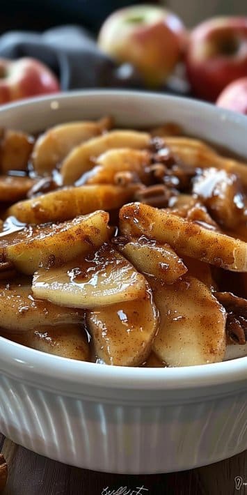 Slow Cooker Cinnamon Apple Slices: Cozy 4-Hour Delight