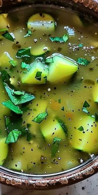 Zucchini Potato Herb Soup: 7 Warmth-Filled Comfort Bowls