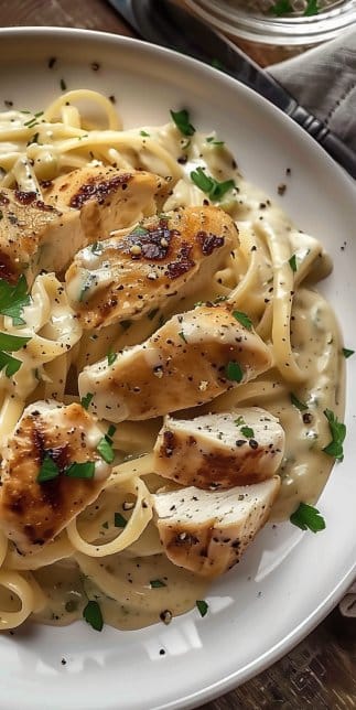 Healthy Chicken Alfredo (Cauliflower Sauce) You’ll Love
