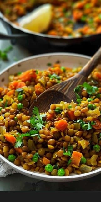 Lentil & Veggie Pilaf: 5 Flavorful Steps to Delight