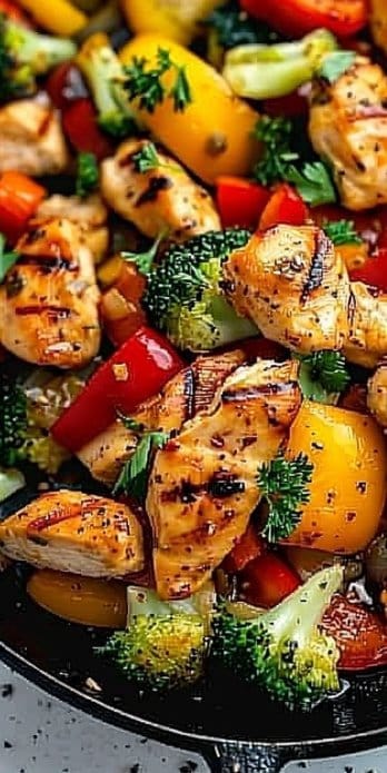 Quick & Healthy Chicken Skillet