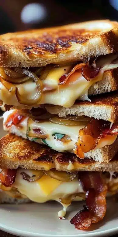 Bacon Onion Grilled Cheese: 5 Steps to Cozy Bliss