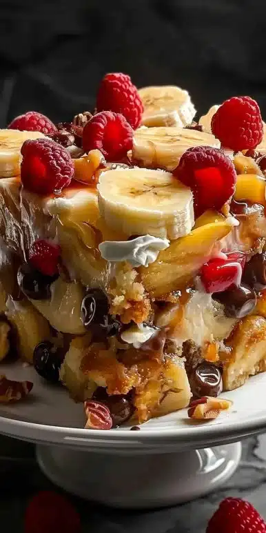 Banana Split Dump Cake: 7 Irresistible Layers of Joy