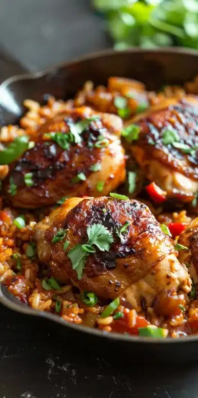 BBQ Chicken and Rice: 7 Steps to Comfort in One Pan